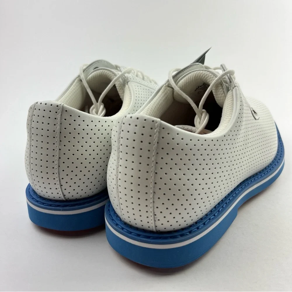G/FORE Gallivanter Perforated Leather Golf Shoes Men’s 10.5 G4MA23EF01-CERUL - Picture 6 of 12